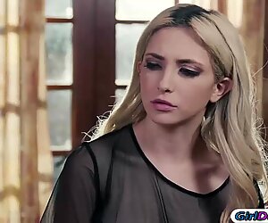 Girlfriends making up after a struggle by 69ing each other