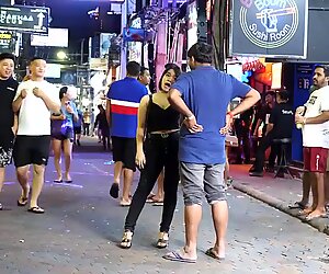 Pattaya Ambling Gade Natteliv 2019 (Thai Piger)
